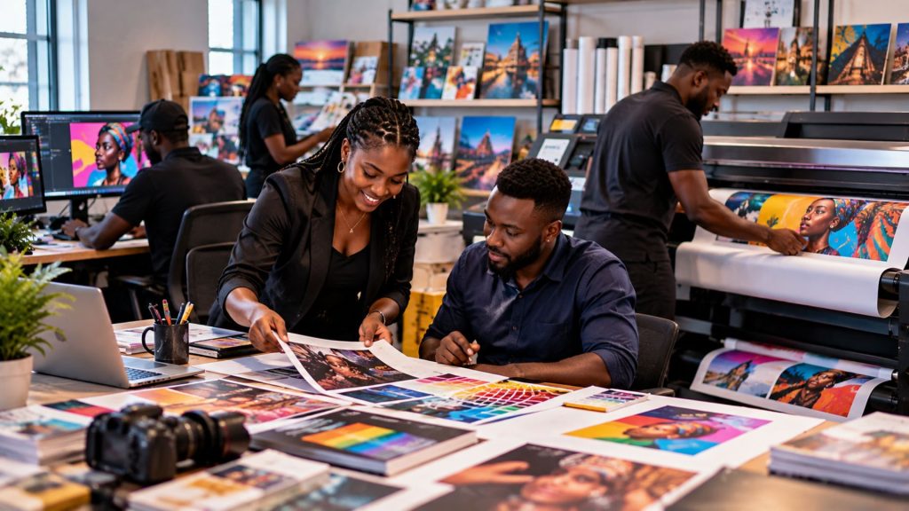 Design & Printing Spotlight Media Agency